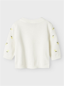 NAME IT Baby Strik Cardigan Cloud Dancer